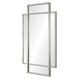 Mirror Image Home Shift Silver Wall Mirror by Jamie Drake | Fig Linens - Side