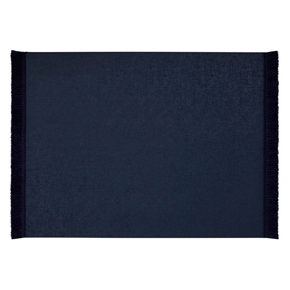 Aurora Navy Placemats by Mode Living | Fig Linens 