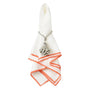 Orange Bel Air Dinner Napkins by Mode Living | Fig Linens