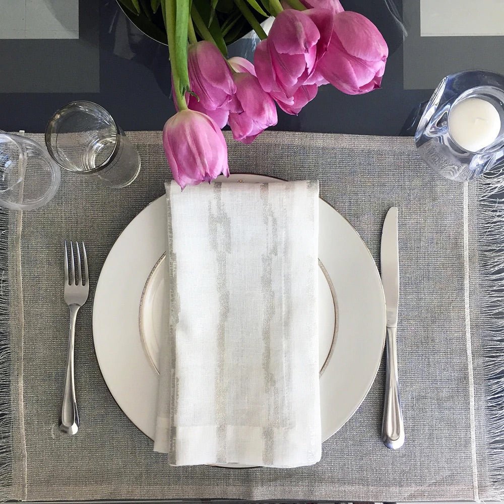 Lifestyle - Cannes Table Linens by Mode Living | Fig Linens