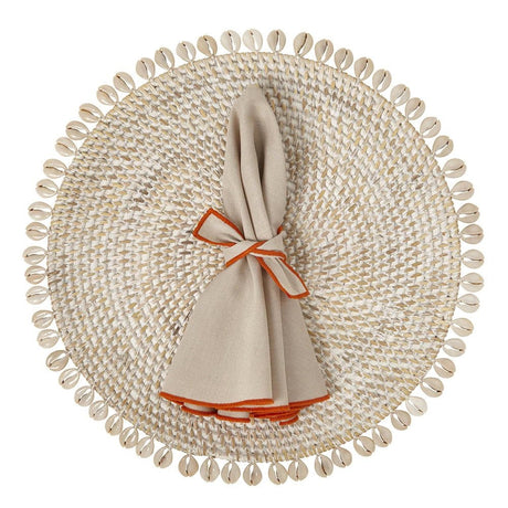 Bone Capiz Seashell Placemats by Mode Living | Fig Linens