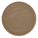 Bronze Coco Round Placemats by Mode Living | Fig Linens