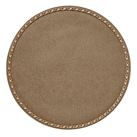 Bronze Coco Round Placemats by Mode Living | Fig Linens