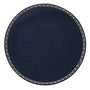 Navy Coco Round Placemats by Mode Living | Fig Linens