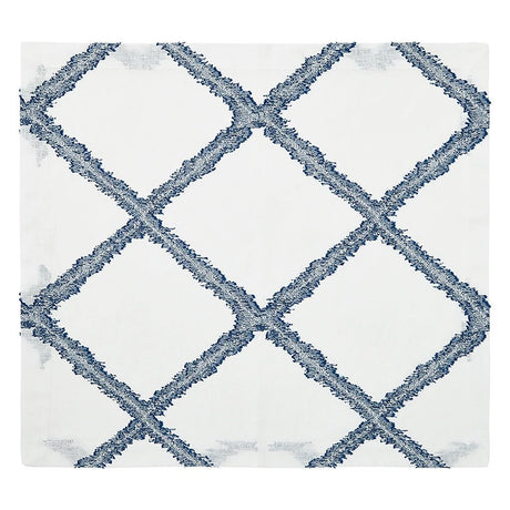 Mykonos Blue & White Napkins by Mode Living | Fig Linens