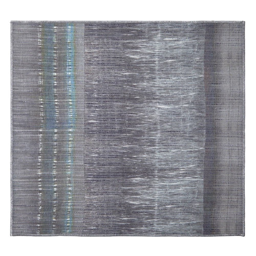 Set of 4 - Nolita Gray & Teal Napkins by Mode Living | Fig Linens