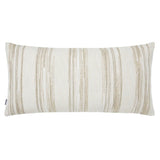 Terra Striped Beige Metallic Pillows by Mode Living | Fig Linens