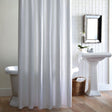 Alyssa White Shower Curtain by Peacock Alley | Fig Linens and Home