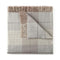 York Pewter Plaid Throw by Peacock Alley | Fig Linens and Home