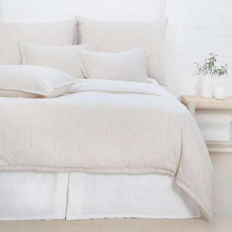 Connor Ivory & Amber Bedding by Pom Pom at Home | Fig Linens