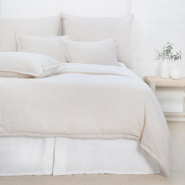 Connor Ivory & Amber Bedding by Pom Pom at Home | Fig Linens