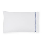 Fig Linens - Sferra Grande Hotel Bedding - White and navy case