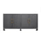 Drayton Grey 4-Door Buffet by Worlds Away | Fig Linens and Home