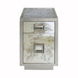 Cisco Antique Mirror & Silver Side Table | Fig Linens and Home