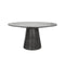 Hamilton Black Cerused Oak Dining Table | Fig Linens 