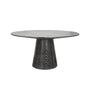 Hamilton Black Cerused Oak Dining Table | Fig Linens 