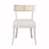 Fig Linens - Worlds Away - Britta White Klismos Dining Chair