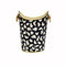 Fig Linens - Worlds Away Leopard Print Wastebasket 