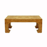 Fig Linens - Nicola Burl Wood Accent Table by Worlds Away 