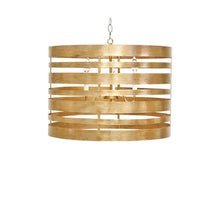 Thumbnail for Turner Gold Pendant Light by Worlds Away | Fig Linens and Home