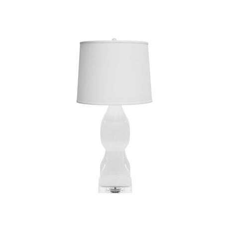 Gwyneth White Table Lamp by Worlds Away | Fig Linens and Home