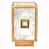 Worlds Away - Savannah Gold & Antique Mirror Cabinet | Fig Linens and Home