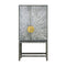 Fig Linens - Worlds Away - Luna Grey Cerused Oak Bar Cabinet by Worlds Away