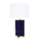 Hanover Navy Table Lamp by Worlds Away | Fig Linens and Home