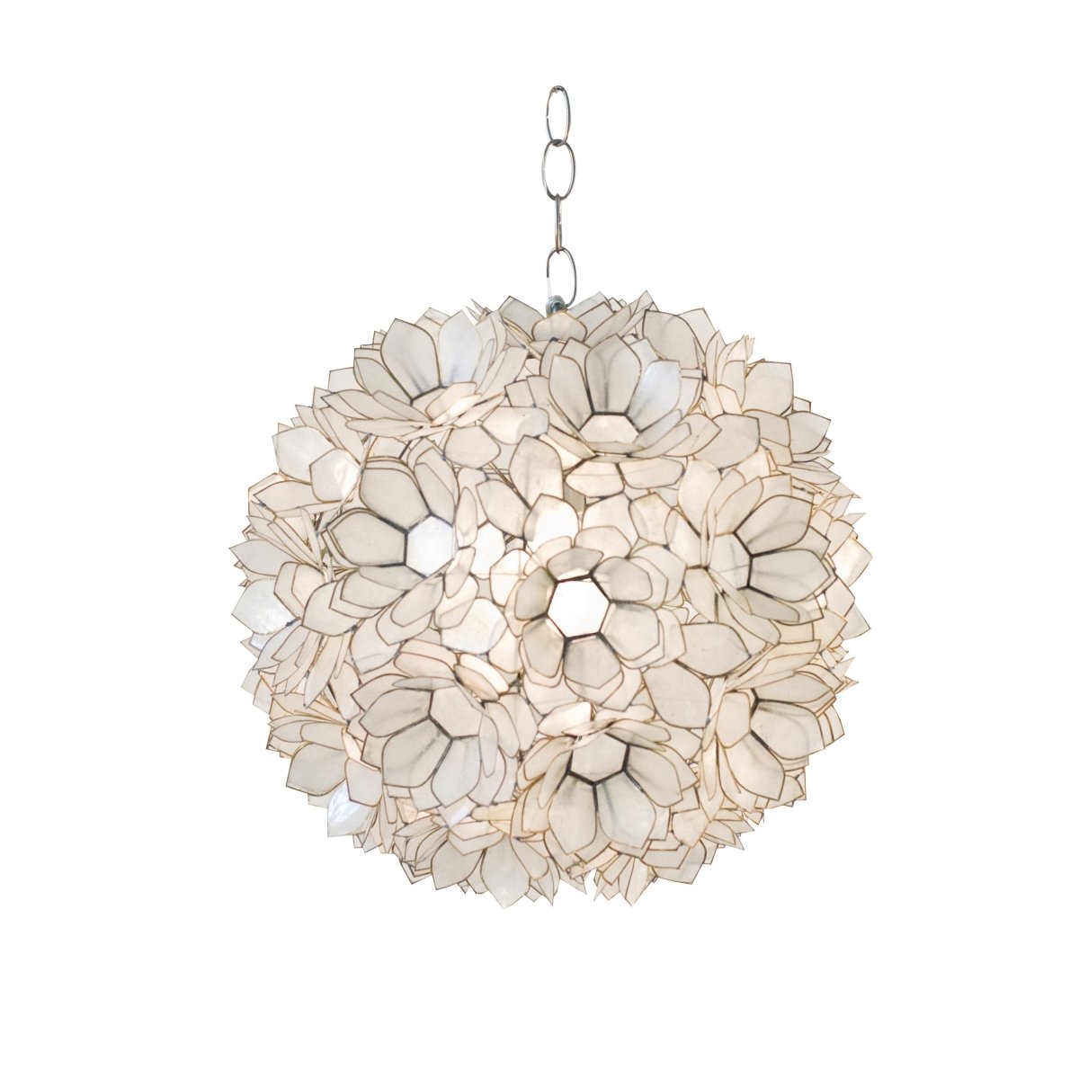 Venus Lotus Chandelier by Worlds Away | Fig Linens