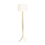 Dempsey Gold Floor Lamp by Worlds Away | Fig Linens and Home