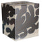 Silver & Cream Tissue Box Cover by Worlds Away | Fig Linens