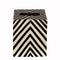 Zebra Tissue Box Cover by Worlds Away | Fig Linens and Home