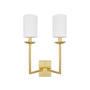 Stanley Gold Wall Sconce by Worlds Away | Fig Fine Linens and Home