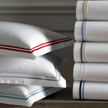 Matouk Bedding - Essex Sheets - Fig Linens