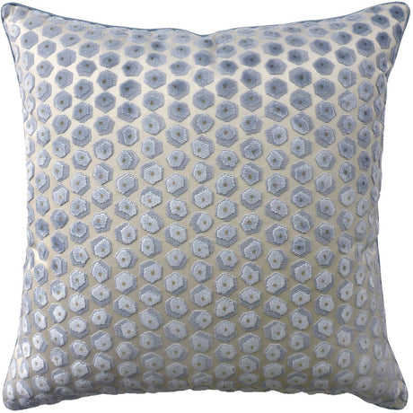 Gem Velvet Aqua Pillow by Ryan Studio | Fig Linens and Home