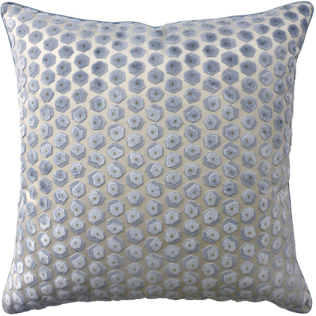 Gem Velvet Aqua Pillow by Ryan Studio | Fig Linens and Home