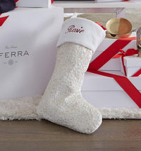 Thumbnail for Blitzen Chritstmas Stocking by Sferra | Fig Linens and Home