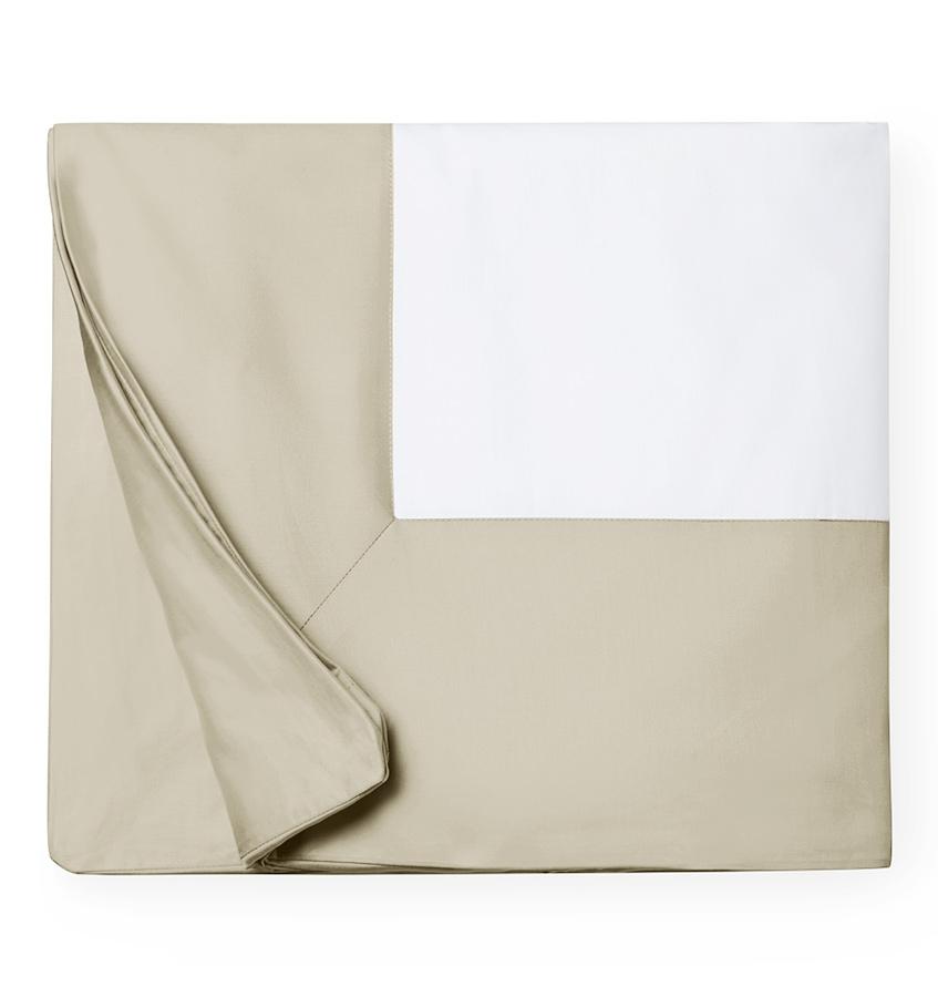 Fig Linens -  Casida Bedding by Sferra - Oat Duvet Cover