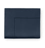 Fig Linens - Giotto Collection Sheeting by Sferra - Navy Flat Sheet