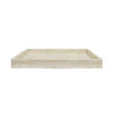 Simon Natural Bone Decorative Tray by Worlds Away | Fig Linens and Home