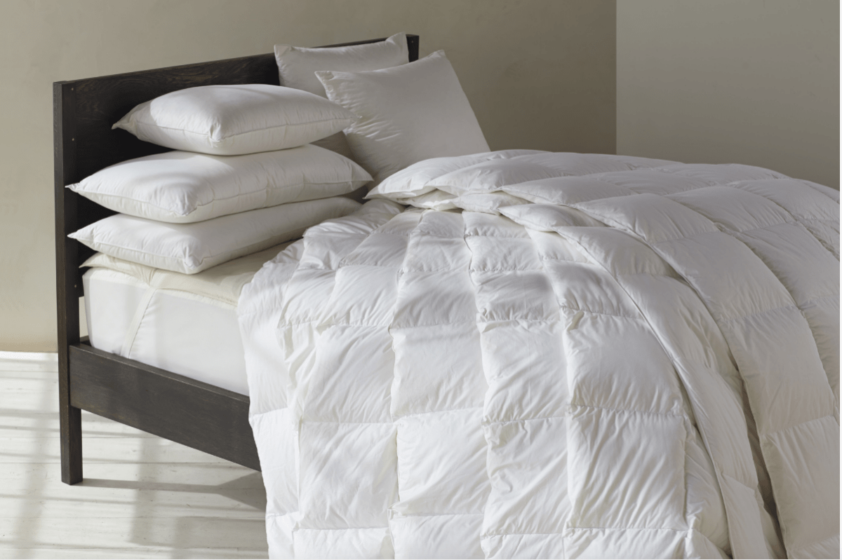 Coyuchi Organic Bedding and Pillows - Feather/Down Pillows - Fig Linens  