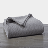 Sequoia Gray Organic Blankets & Throws by Coyuchi | Fig Linens