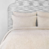 Fig Linens - Vivada Sand Coverlet & Shams by John Robshaw