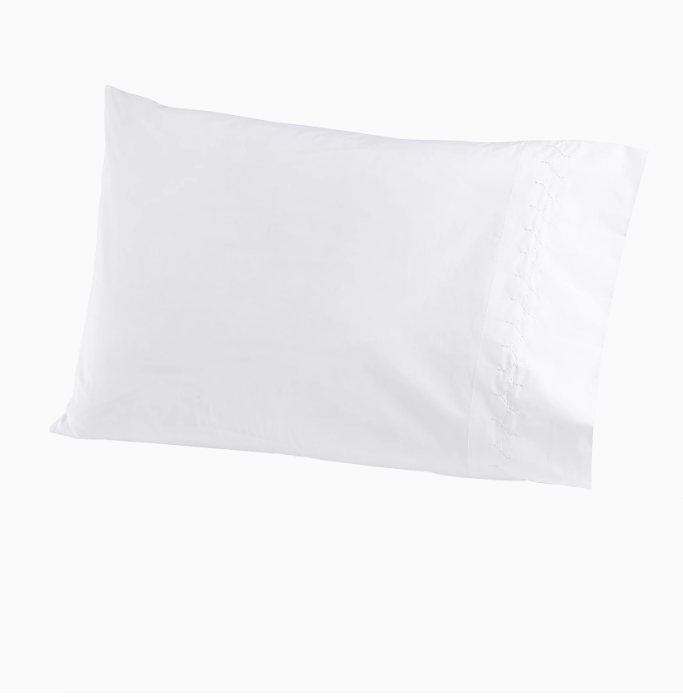 fig linens - john robshaw bedding - white stitched cases