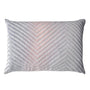 Fig Linens - Moonstone Chevron Velvet Decorative Pillows by Kevin O'Brien Studio