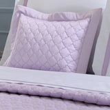 Matouk Ava Violet Bedding Shams - Fig Linens