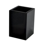 Fig Linens - Mike + Ally Black Ice Bathroom Accessories - Brush Holder