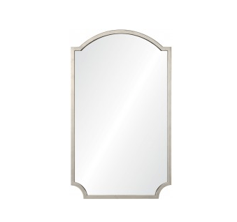 Antiqued Silver Leaf Wall Mirror by Mirror Image Home | Fig Linens