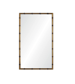 Mirror Image Home - Gold Leaf Iron Mirror by Barclay Butera | Fig Linens