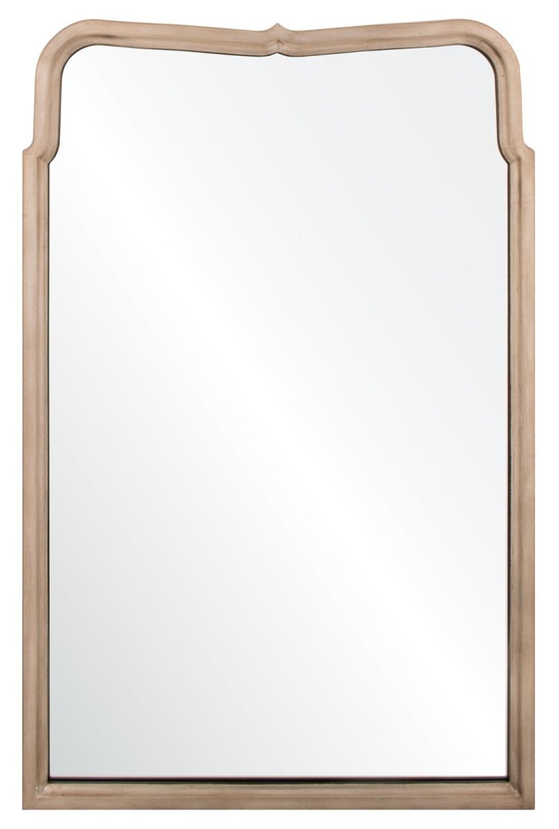 Large Framed Wall Mirror - Beaumont Antiqued Silver Mirror by Michael S. Smith | Fig Linens